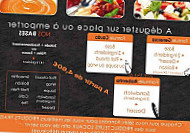 Saladbar Rodez menu