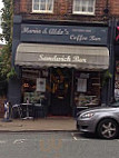 Maria's Coffee Sandwich outside