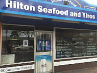 Hilton Seafood Yiros outside