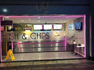 Lees Fish And Chips inside