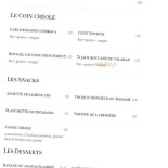 L'arbradelis Cardápio