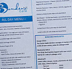 Bondeno Cafe menu