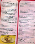 Shady Glen menu