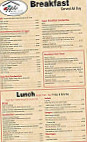 Apple Barn Cafe menu