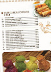 Resto Thai menu