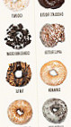 Kane's Donuts menu