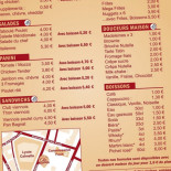 Le Chicago Cardápio