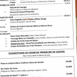 Le Sud Cardápio