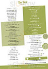 The Bell Inn menu