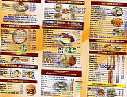 Burrito's Pizza Grill menu