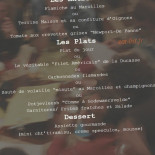 La Ducasse Cardápio