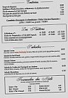 Le Café Français menu