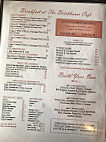 Brickhouse Cafe menu