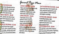Woodcroft Pizza Ribs menu