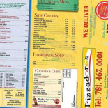 Pizzadoro's Cardápio