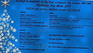 Plough Harrow menu