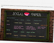 Social Perk menu