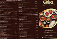 Shiva Indian menu