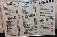Somerville Fish Shop menu