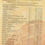 Panera Bread Cardápio