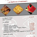 Albert's Cardápio