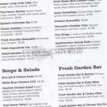 Ruby Tuesday Cardápio