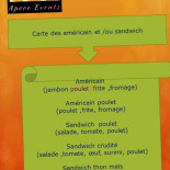 Apero Events Cardápio