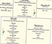 Varouj Auberge des Aromes menu