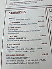 Chachii Sydney menu