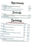 Rock River Cafe menu