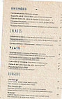 Le Social Square menu