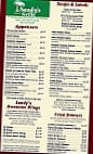 Sandy's Grill menu