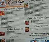 Pizzaria Tait E Cantinho Das Esfihas menu