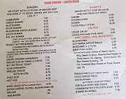 Tujax Tavern menu