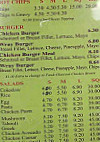 Charcoal Chicken menu