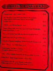 Magic Mountain Saloon menu