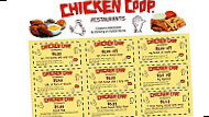 Chicken Coop menu