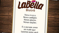La Bella menu