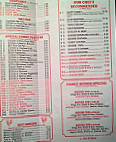 China King menu