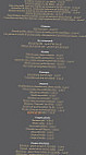 Restaurant TY RU menu