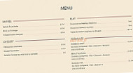 La Fourchette Berbere menu