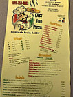 East End Pizzeria menu