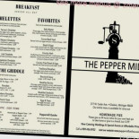Pepper Mill Cardápio