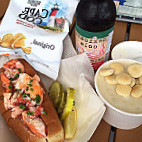 Quincy's Original Lobster Rolls food