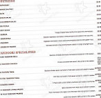 Coriander menu