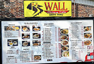 Wall Chinese Cafe menu