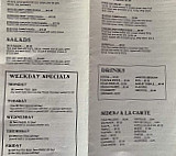 La Fonda Mexican menu