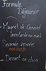 Braise Beef menu