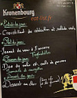 Le Café Du Palais De Justice menu