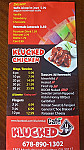 Klucked Up Cafe menu